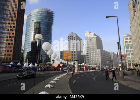 Berlin ist fast für den 9. November Stockfoto