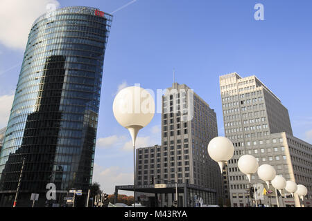 Berlin ist fast für den 9. November Stockfoto