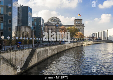 Berlin ist fast für den 9. November Stockfoto