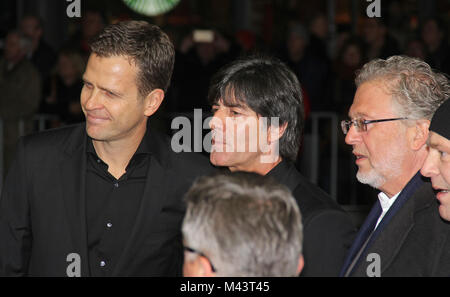 Oliver Bierhoff und Fußball-Trainer Joachim Löw Stockfoto