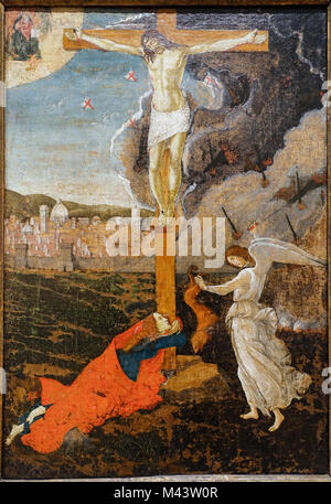 Porträt einer jungen Frau, Simonetta Vespucci, 1484 von Botticelli Stockfoto