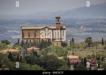 Volterra, San Giusto Nuovo Kirche, Toskana, Italien Stockfoto