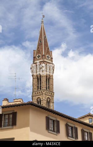 Florenz, Kirche Badia Fiorentina, Toskana, Italien Stockfoto