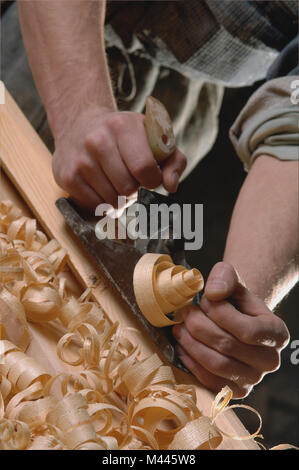 Hände männliche Arbeitnehmer Stockfoto