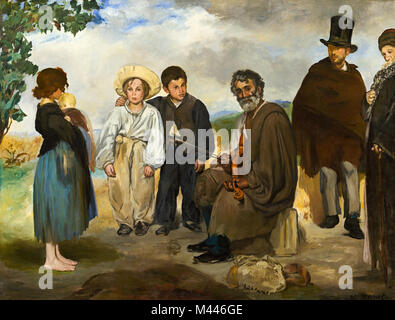 Édouard Manet, Der alte Musiker, 1862, Stockfoto