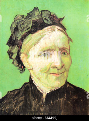 Porträt der Mutter des Künstlers, Oktober 1888 von Van Gogh Stockfoto