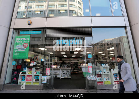 High Street Elektronikfachhändler Maplin, die mit schwierigen Marktbedingungen Stockfoto