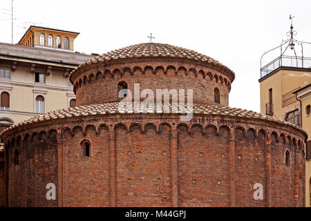 Mantova, Via Concordia, Rotonda di San Lorenzo Stockfoto