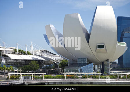 ArtScience Museum, Singapur Stockfoto