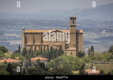 Volterra, San Giusto Nuovo Kirche, Toskana, Italien Stockfoto