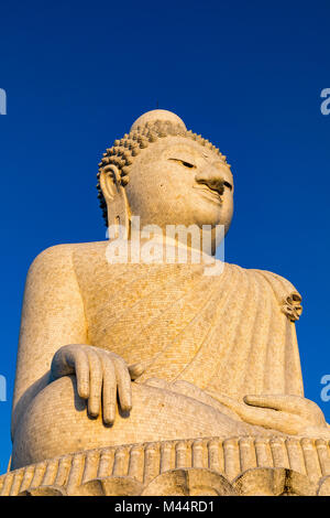 Big Buddha Wat Chalong Phuket Thailand Asien Februar 14, 2018 Der 45 Meter hohe Große Buddha von Phuket Stockfoto