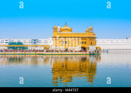 Goldene Tempel, Amritsar, Punjab, Indien Stockfoto