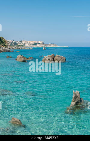 Parghelia, Provinz Vibo Valentia, Kalabrien, Italien, Europa. Stockfoto