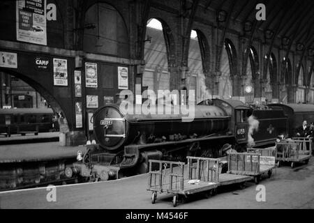 Nr. 61159 war ein Lner Klasse B1 4-6-0 Entworfen von Thompson und 1947 in der vulkanischen Gießerei gebaut. Zurückgezogen aus, der im September 1963 Stockfoto