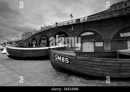 Das Fishermans Museum auf der Promenade, Brighton & Hove, East Sussex, England, Großbritannien Stockfoto