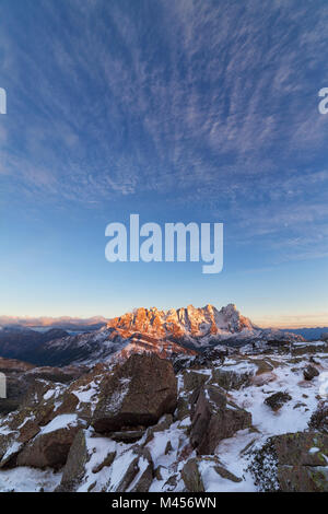 Laste di Iuribrutto, Dolomiten, Falcade, Provinz Belluno, Venetien, Italien. Stockfoto