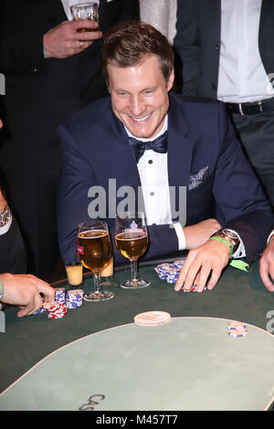 Berühmtheiten am AHOI 2018 Silvester im Hotel Hyperion Mit: Marcell Jansen, Wo: Hamburg, Deutschland Wann: 13 Jan 2018 Credit: Becher/WENN.com Stockfoto