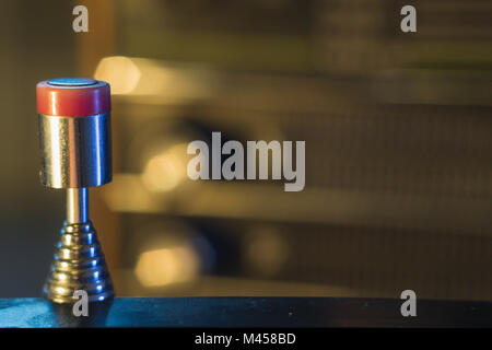 Radio Welle close-up Vintage photo Retro Stil Stockfoto