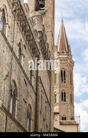 Florenz, Kirche Badia Fiorentina, Toskana, Italien Stockfoto