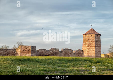 Mittelalterliche Akkerman Festung in der Nähe von Odessa in der Ukraine Stockfoto