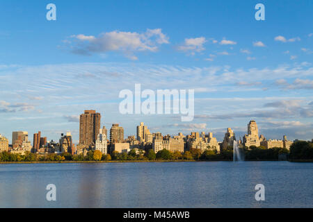 Herbst Jahreszeit Nachmittag im Central Park Stockfoto