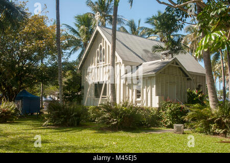 St Mary's am Meer, denkmalgeschützten nicht-konfessionellen Kirche in Port Douglas, Queensland, Australien Stockfoto