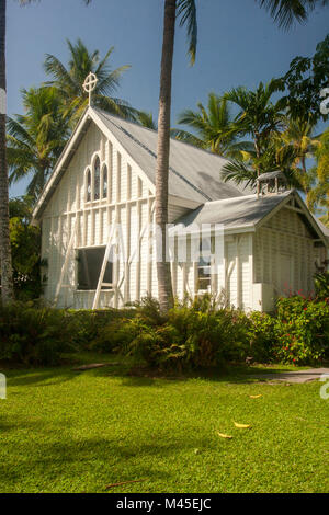 St Mary's am Meer, denkmalgeschützten nicht-konfessionellen Kirche in Port Douglas, Queensland, Australien Stockfoto