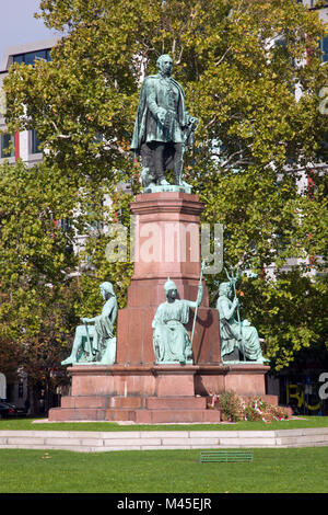 Die Statue von Istvan Szechenyi. Budapest, Ungarn Stockfoto