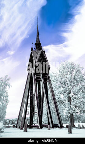 Skoldinge Glockenturm Stockfoto