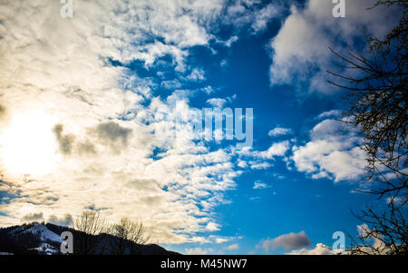 Blauer Himmel Stockfoto