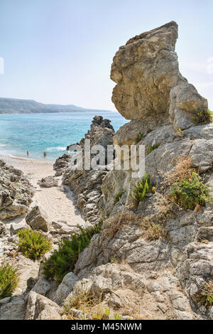 Strände in der Provinz von Vibo Valentia Marina (Capo Vaticano) Stockfoto