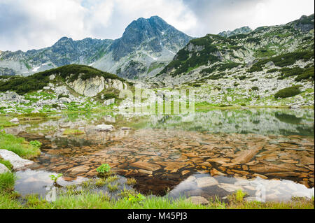 Bergsee in Retezat, Rumänien, Europa Stockfoto