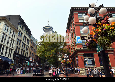 Gastown Vancouver, British Columbia, Kanada Stockfoto