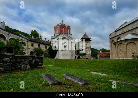 Das Kloster Studenica, Serbien Stockfoto
