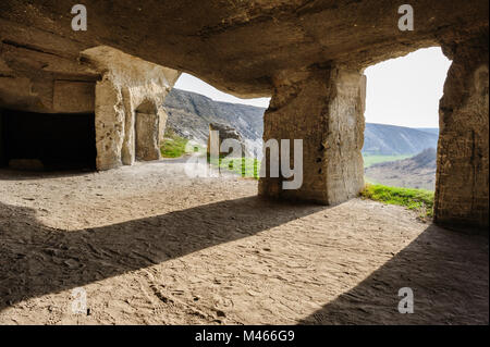 Kalkstein Minen, alte Orhei, Moldawien Stockfoto