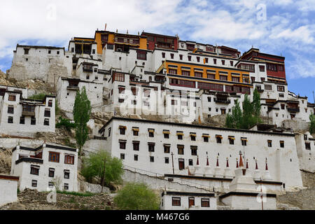 Thiksey buddhistische Kloster in Ladakh, Indien Stockfoto