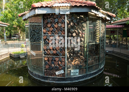 Kambodschanischen Landmine Museum, Provinz Siem Reap, Kambodscha, Asien Stockfoto