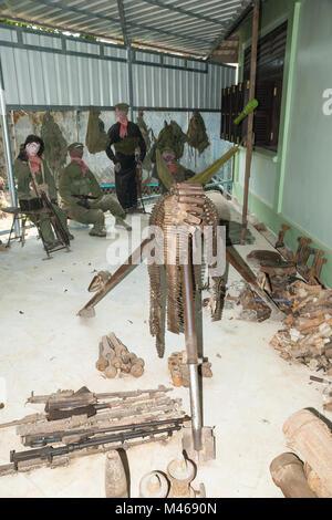 Kambodschanischen Landmine Museum, Provinz Siem Reap, Kambodscha, Asien Stockfoto