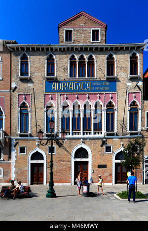 Venedig, Venetien/Italien - 2011/12/05: Stadtzentrum Venedig - Palazzo bauten auf der Fondamenta San Sebastiano Stockfoto