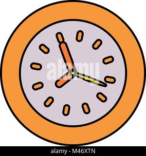 Wanduhr Design Stock Vektor