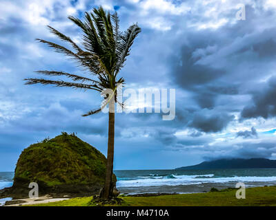 Wunderschöne Insel in Ilocos Norte, Philippinen Stockfoto