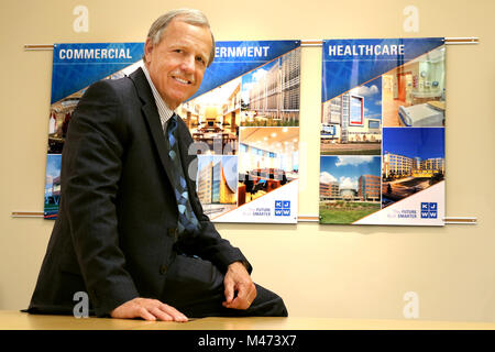 Rock Island, Iowa, USA. 8. Juni 2016. Paul VanDuyne, Präsident von KJWW Engineering in Rock Island. Credit: Kevin E. Schmidt/Viererkabel - Zeiten/ZUMA Draht/Alamy leben Nachrichten Stockfoto