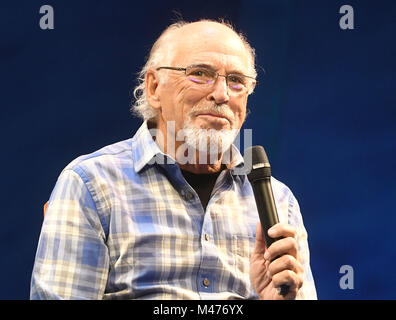 New York, NY, USA. 14 Feb, 2018. Jimmy Buffett besucht die 'Flucht zu Margaritaville ' drücken Sie die Taste Vorschau im Marquis Theatre am 14. Februar 2018 in New YorkCity. Quelle: John Palmer/Medien Punch/Alamy leben Nachrichten Stockfoto