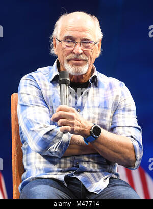 New York, NY, USA. 14 Feb, 2018. Jimmy Buffett besucht die 'Flucht zu Margaritaville ' drücken Sie die Taste Vorschau im Marquis Theatre am 14. Februar 2018 in New YorkCity. Quelle: John Palmer/Medien Punch/Alamy leben Nachrichten Stockfoto