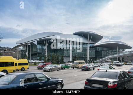 Modernes Gebäude, das Ministerium der Justiz in Tiflis Stockfoto