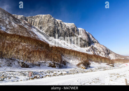 Einer der Berge am Changbai Mnt. in der Provinz Jilin, China. Stockfoto