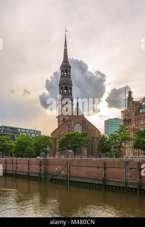 Die alte evangelische St. Katharinen Kirche in Hamburg