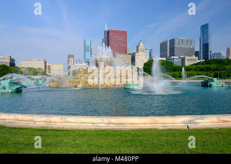 Skyline von Chicago Stockfoto