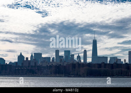 Financial District von Williamsburg Stockfoto