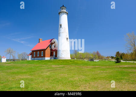 Tawas Point Lighthouse, im Jahre 1876 gebaut Stockfoto